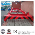 40feet Low height Semi-automatic container lifting beam,mechanical spreader for bulk material